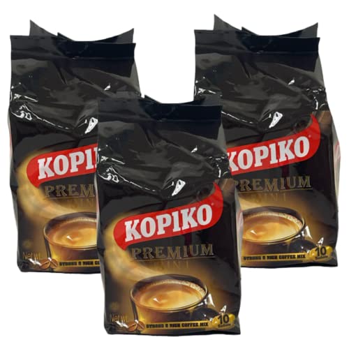 Premium Instant Coffee Bundle. Includes 3 Packs of Kopiko Premium Coffee Mix. Deliciously Energizing Premium Quality Instant Coffee. This Bundle Comes with a BELLATAVO Fridge Magnet.