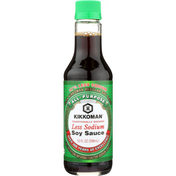 A Product Photo of Kikkoman Less Sodium Soy Sauce