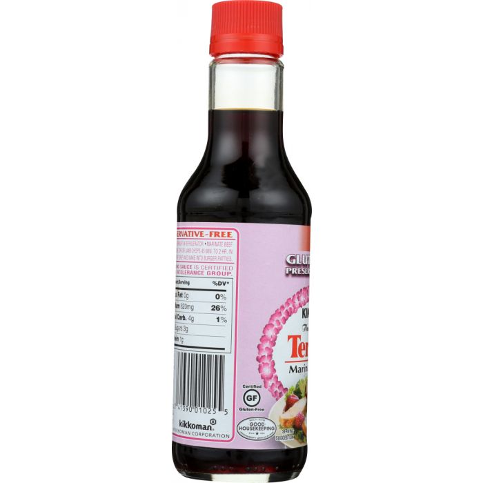 Side Label Photo of Kikkoman Orignal Teriyaki Sauce