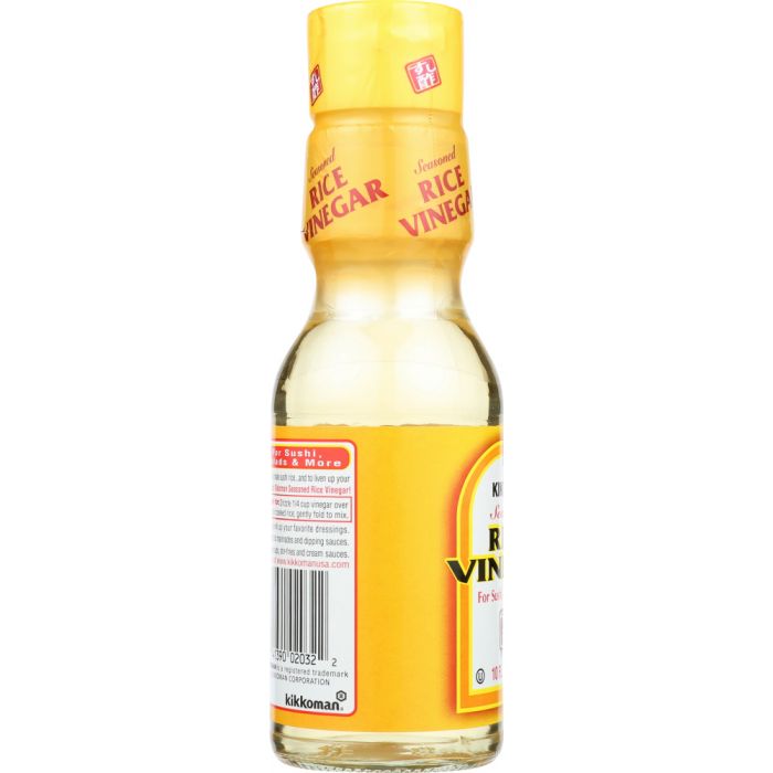 Nutrition Label Photo of Kikkoman Seasoned Rice Vinegar
