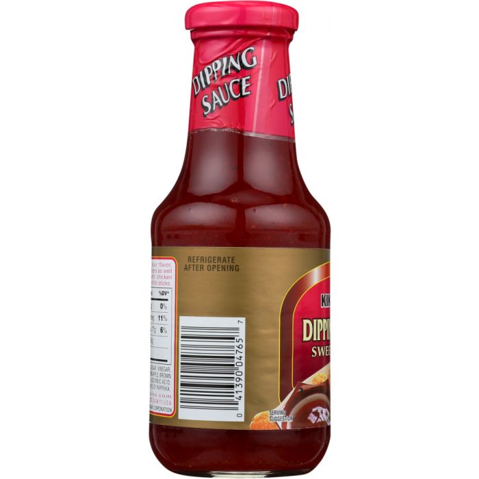 Side Label Photo of Kikkoman Sweet and Sour Dipping Sauce