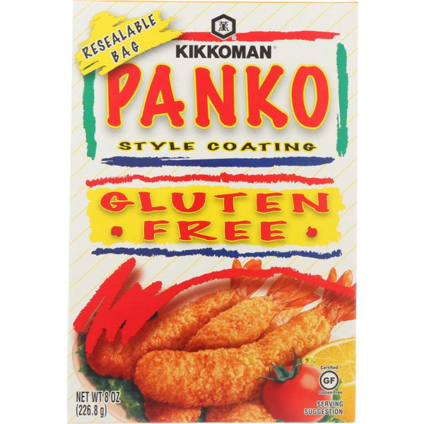A Product Photo of Kikkoman Gluten Free Panko Style Coating