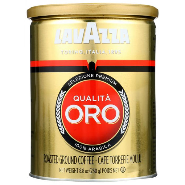 Qualita Oro Roasted Ground Coffee Can, 8.80 oz