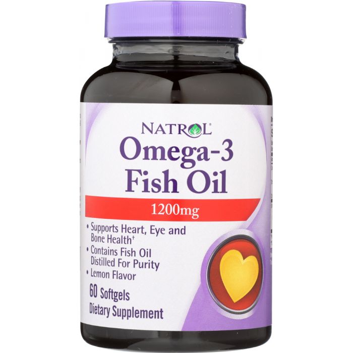 Product photo of Natrol Omega 3 Fish Oil 1200 mg