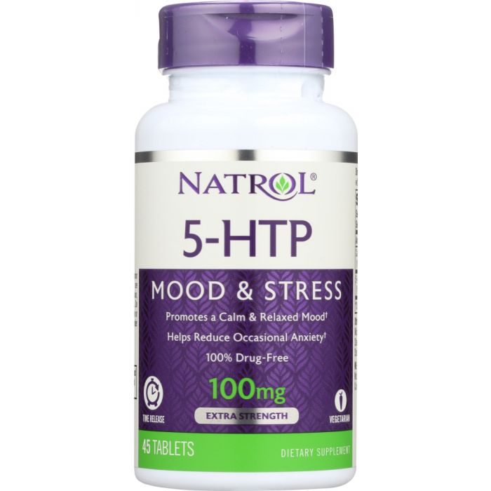 Product photo of Natrol 5-HTP TR Time Release 100 mg