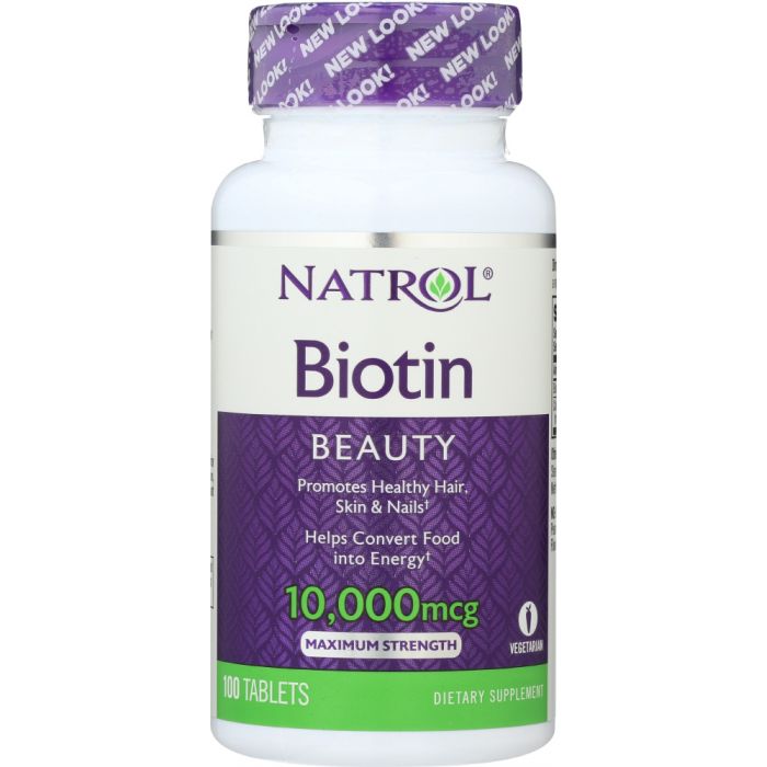 Product photo of Natrol Biotin Maximum Strength 10,000 mcg