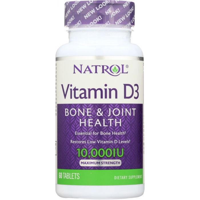 Product photo of Natrol Vitamin D3 10,000 IU