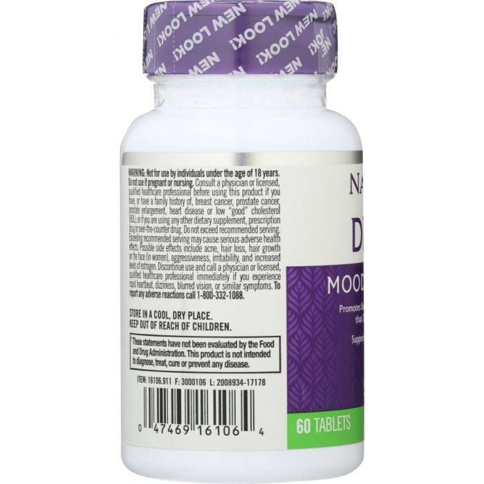 Side photo of Natrol DHEA 50 mg 