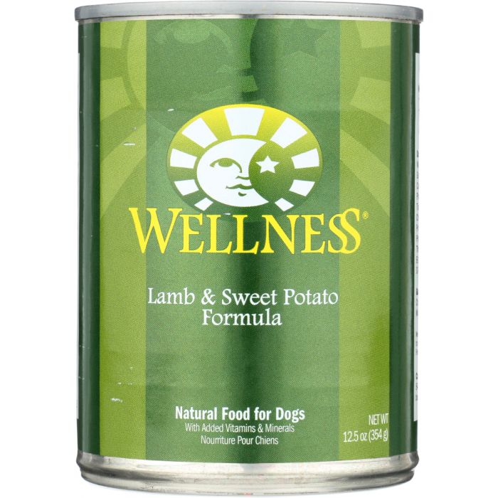 Product photo of Wellness Lamb & Sweet Potatoes Dog Food