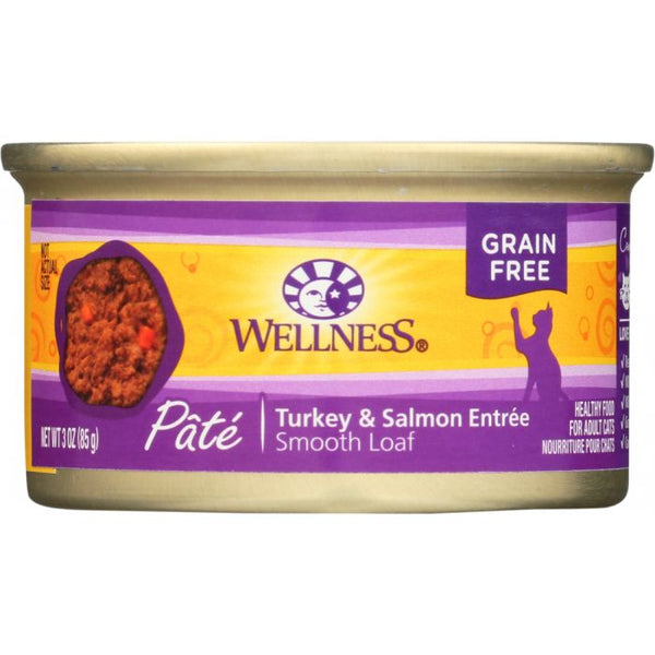 Product photo of Wellness Turkey and Salmon Cat Food