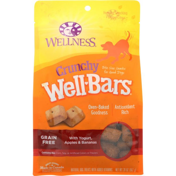 Product photo of Wellness Crunchy Yogurt, Apples and Bananas Well Bars