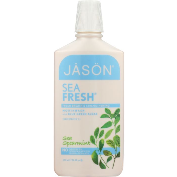 A Product Photo of Jason Sea Frsh Sea Peppermint Mouthwash