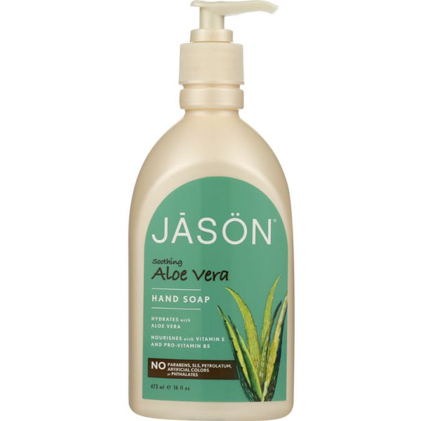 A Product Photo of Jason Soothing Aloe Vera Hand Soap