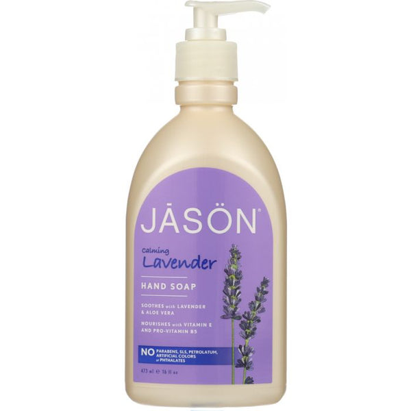 A Product Photo of Jason Calming Lavender Hand Soap