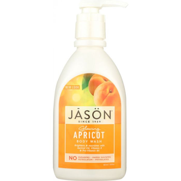 A Product Photo of Jason Glowing Apricot Body Wash