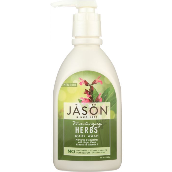 A Product Photo of Jason Moisturizing Herbs Body Wash