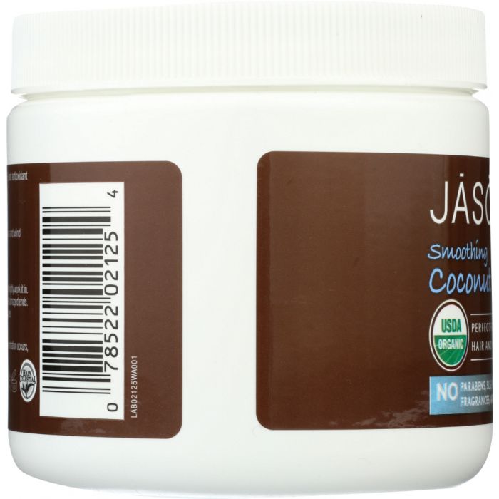 Back Packaging Photo of Jason Smoothing Coconut Oil