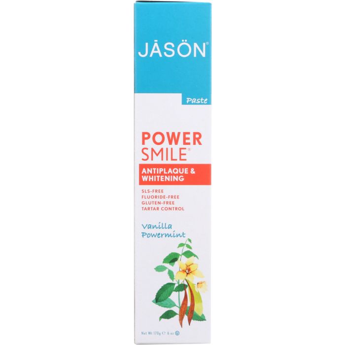 A Product Photo of Jason Power Smile Vanilla Powermint Toothpaste