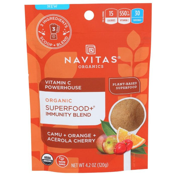 A Product Photo of Navitas Organics Vitamin C Powerhouse Organic Superfood Immunit Blend