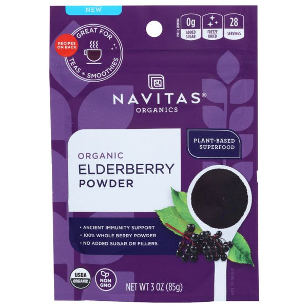 A Product Photo of Navitas Organics Organic Elderberry Powder