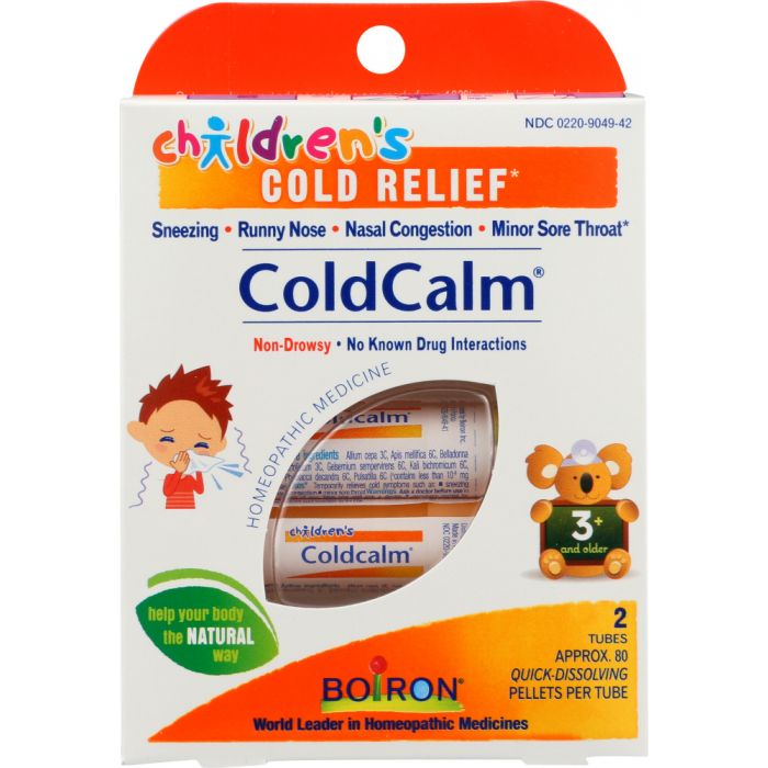 Product photo of Boiron Children Cold Calm Pellets