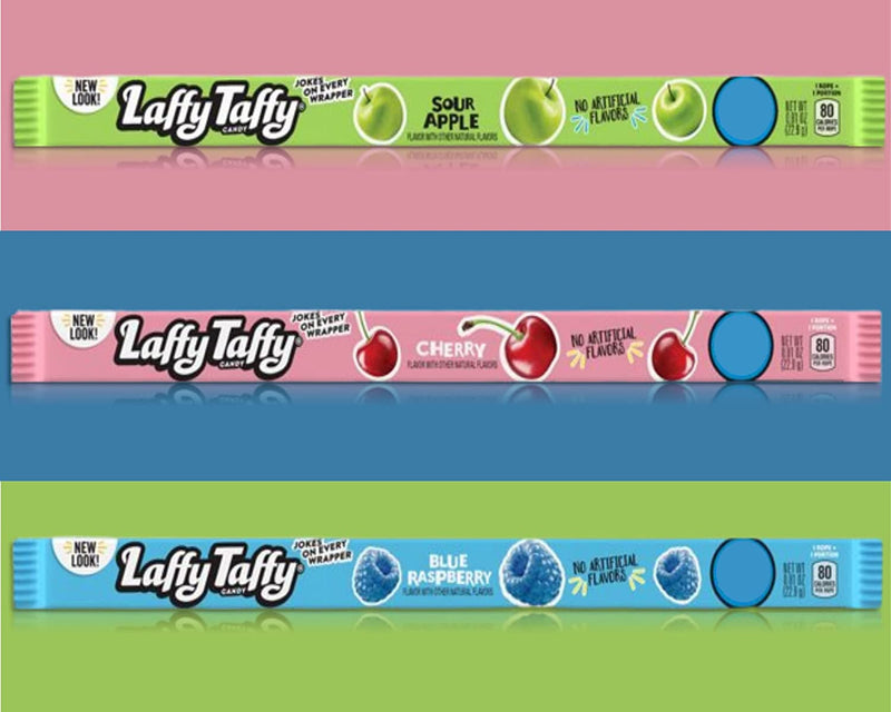 Laffy Taffy Ropes (12 pcs) & BELLATAVO Ref Magnet