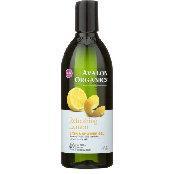 Product photo of Andalou Naturals Bath & Shower Gel Lemon