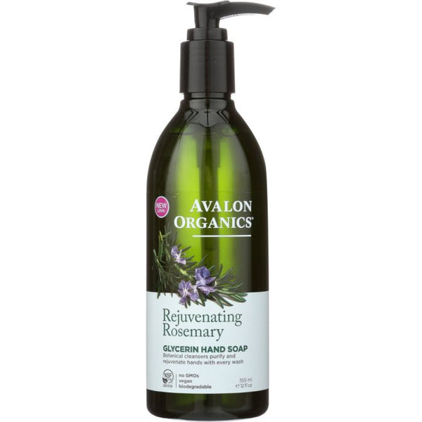 Product photo of Avalon Organics Rosemary Glycerin Hand Soap