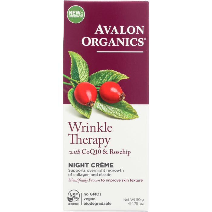 Product photo of Avalon Organics CoQ10 Repair Wrinkle Defense Night Cream