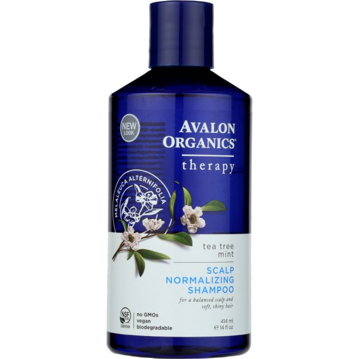 Product photo of Avalon Organics Scalp Normalizing Shampoo Tea Tree Mint Therapy