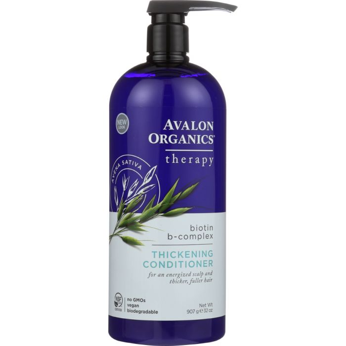 Product photo of Avalon Organics Thickening Conditioner Biotin B-complex Therapy, Paraben Free