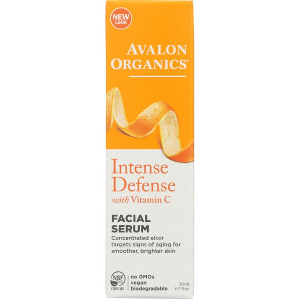 Product photo of Avalon Organics Intense Defense Vitamin C Renewal Vitality Facial Serum