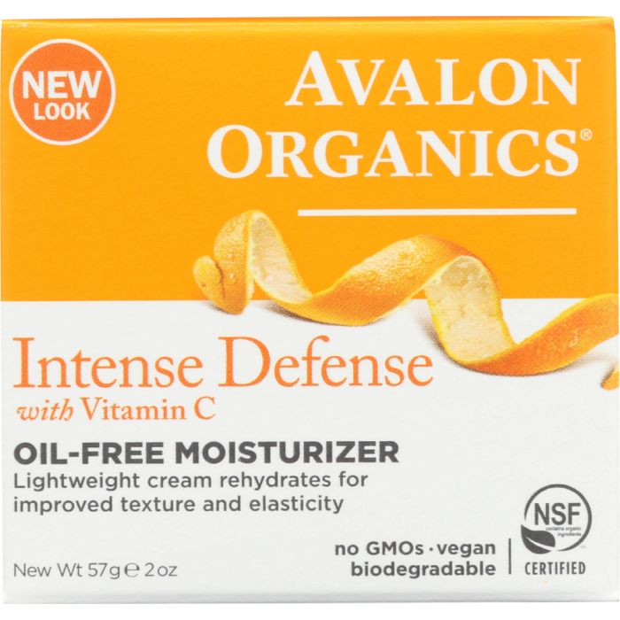 Product photo of Avalon Organics Intense Defense Vitamin C Renewal Rejuvenating Oil-Free Moisturizer