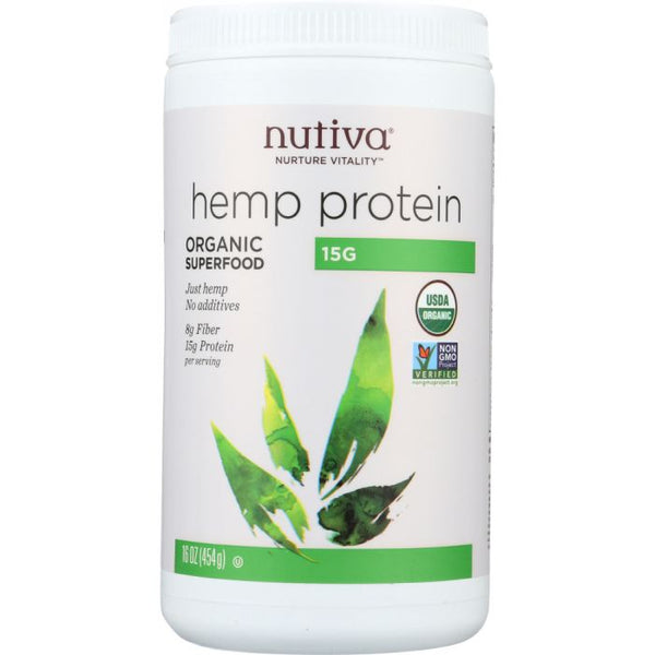 Product photo of Nutiva Organic Superfood Hemp Protein 15 G