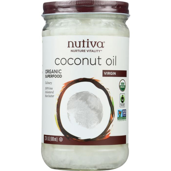 Product photo of Nutiva Organic Virgin Coconut Oil 