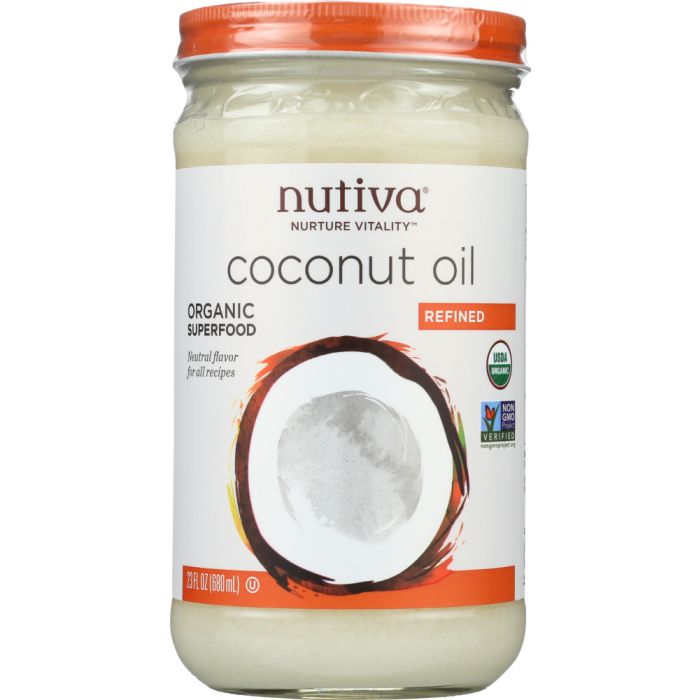 Product photo of Nutiva Organic Coconut Oil Refined