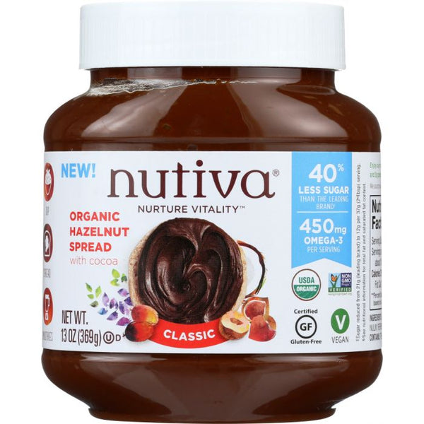 Product photo of Nutiva Organic Hazelnut Spread Classic
