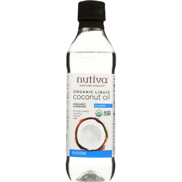 Product photo of Nutiva Liquid Coconut Oil Pet 