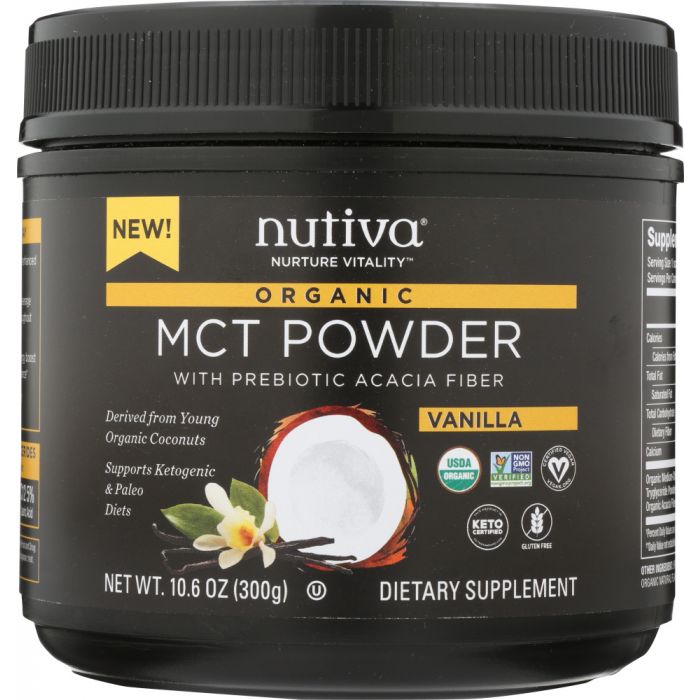 Product photo of Nutiva Powdered MCT Vanilla