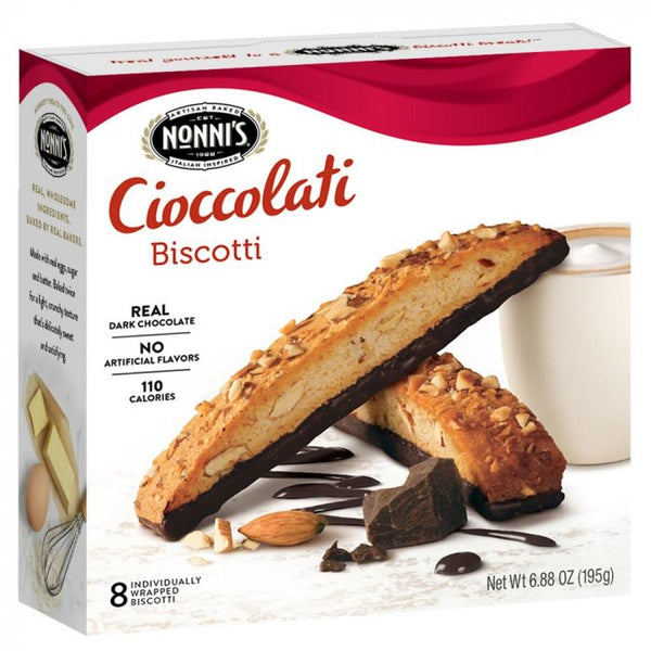 A Product Photo of Nonni's Cioccolati Biscotti