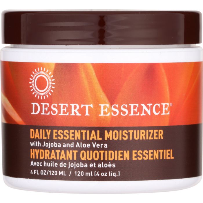 A product photo of Desert Essence Daily Essential Moisturizer