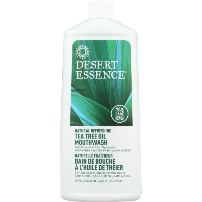 Product photo of Dessert Essence Tea Tree Oil Mouthwash