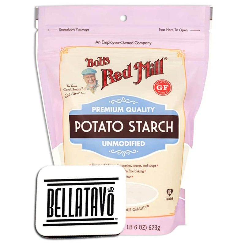 Bobs Red Mill Potato Starch (22 Oz) & BELLATAVO Ref Magnet