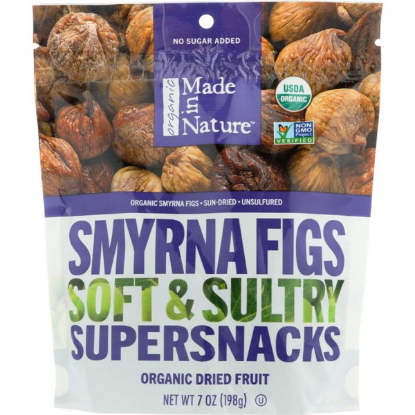 Organic Smyrna Figs Soft & Sultry Supersnacks (7 oz)