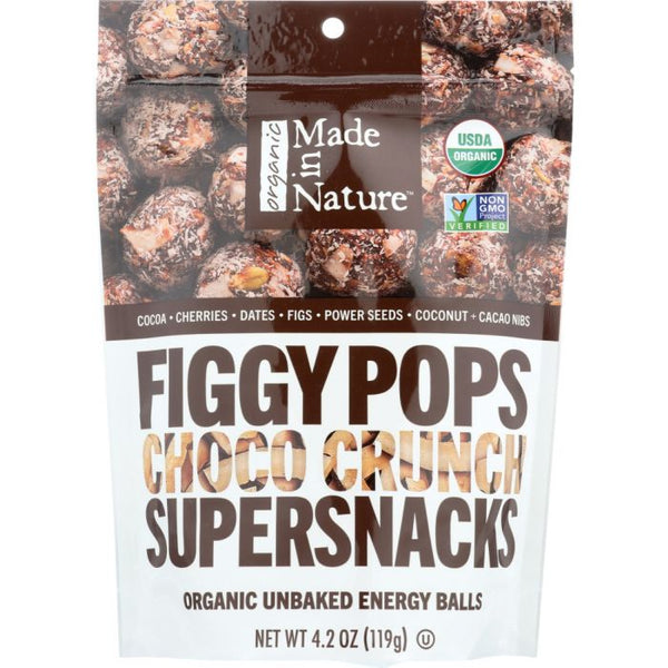 Organic Choco Crunch Figgy Pops Super Snacks (4.2 oz)
