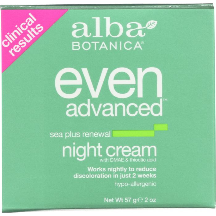 Product photo of Alba Botanica Even Advanced Sea Plus Renewal Night Cream