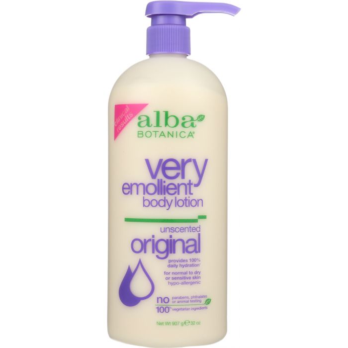 Product photo of Alba Botanica Very Emollient Body Lotion Unscented Original