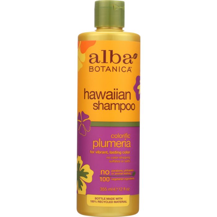 Product photo of Alba Botanica Hawaiian Shampoo Colorific Plumeria