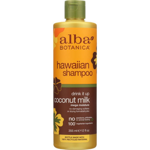 Product photo of Alba Botanica Drink it Up Coconut Milk Shampoo