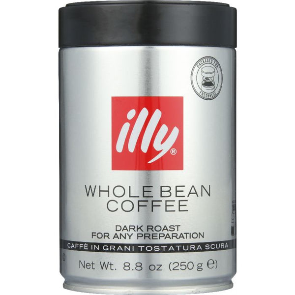 A Product Photo of Illy Whole Bean Dark Roast Coffee